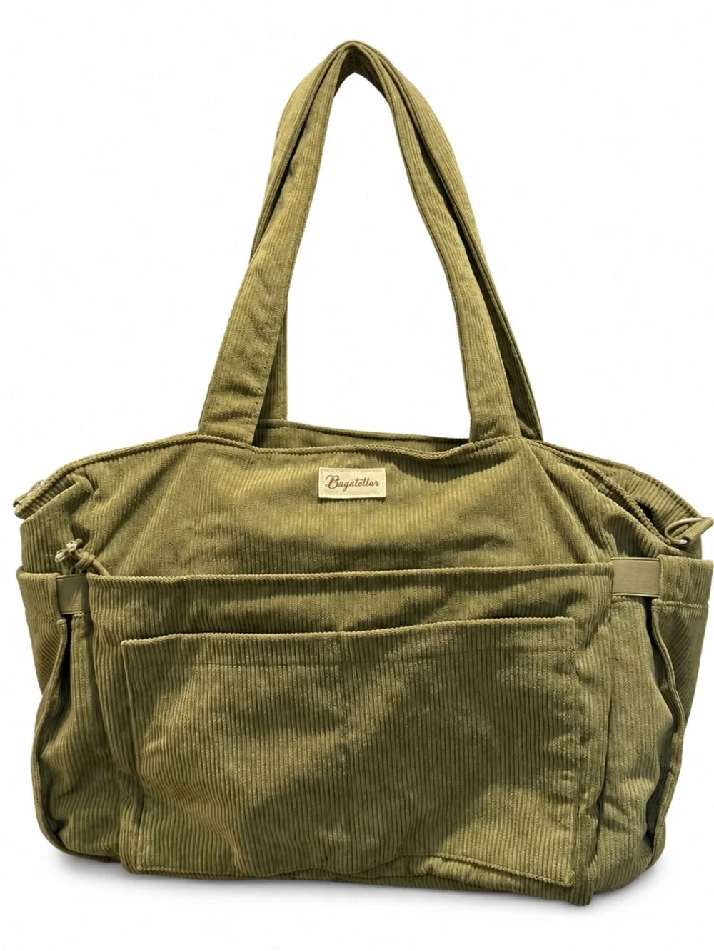 Bagstellar Olive Corduroy Tote/Travel Bag Pre-owned